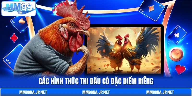 Các hình thức thi đấu có đặc điểm riêng Các hình thức thi đấu có đặc điểm riêng