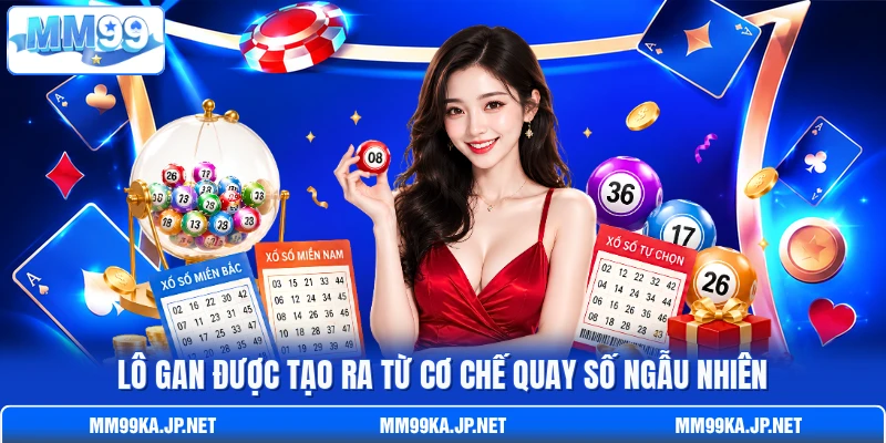 Lô gan được tạo ra từ cơ chế quay số ngẫu nhiên Lô gan được tạo ra từ cơ chế quay số ngẫu nhiên