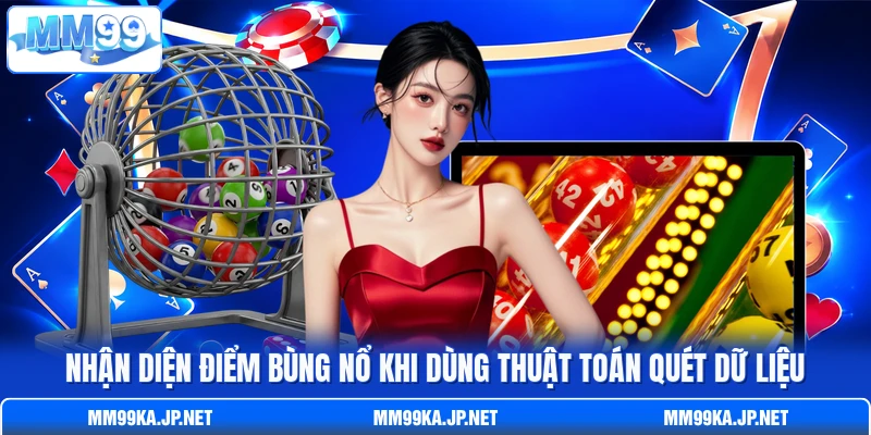 Nhận diện điểm bùng nổ khi dùng thuật toán quét dữ liệu Nhận diện điểm bùng nổ khi dùng thuật toán quét dữ liệu