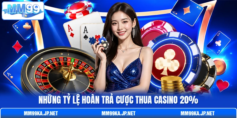 Những tỷ lệ hoàn trả cược thua casino 20% Những tỷ lệ hoàn trả cược thua casino 20%